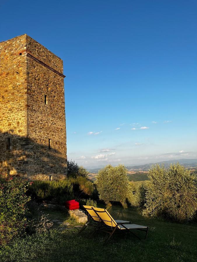 Medieval Tower In Umbria With Swimming Pool Montelagello 외부 사진