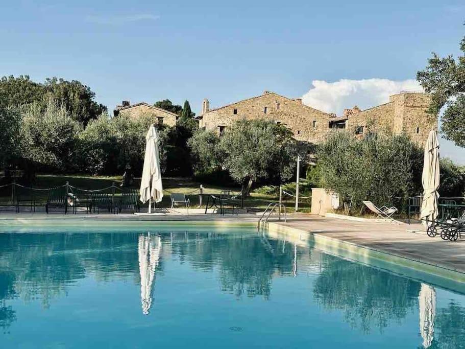 Medieval Tower In Umbria With Swimming Pool Montelagello 외부 사진